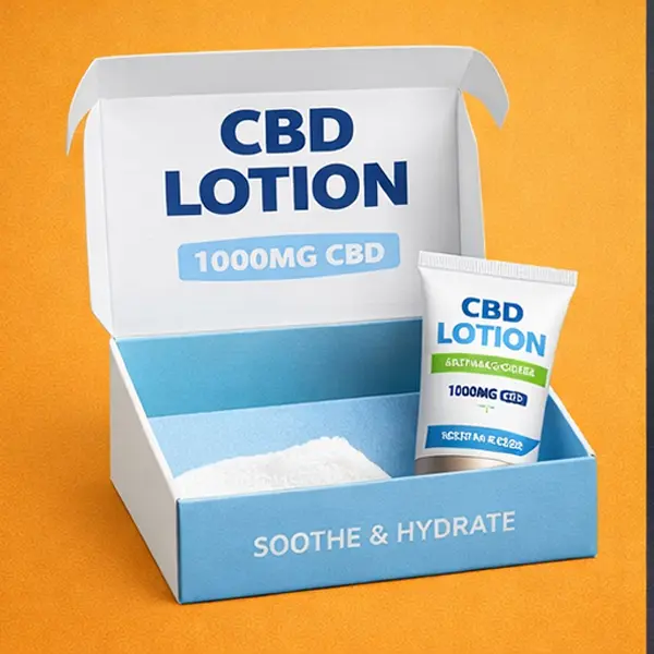 Wholesale CBD lotion box options