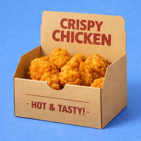 Corrugated Display Boxes used in retail