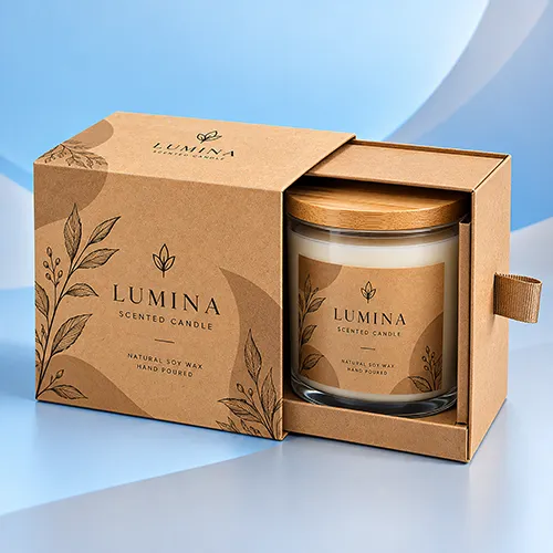 Custom kraft candle boxes for candle brands