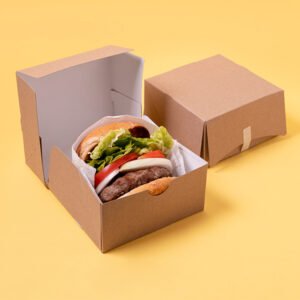Kraft Burger Boxes