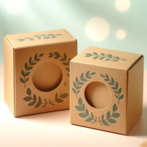 Kraft Boxes with Die Cut