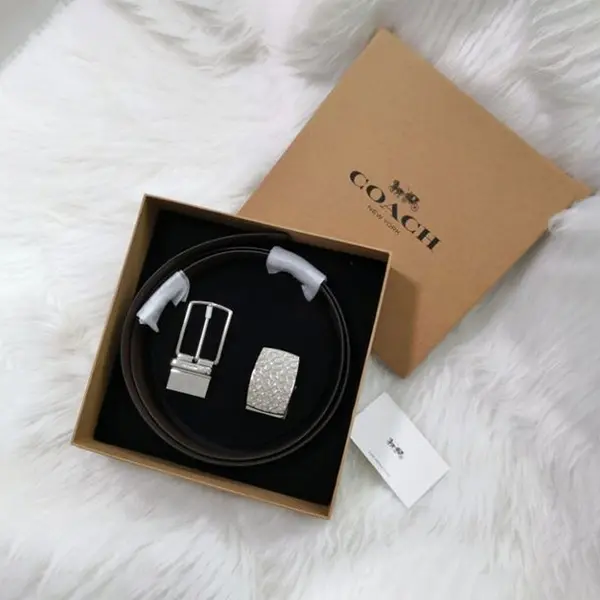 Luxury belt box packaging for men's designer belts in USA