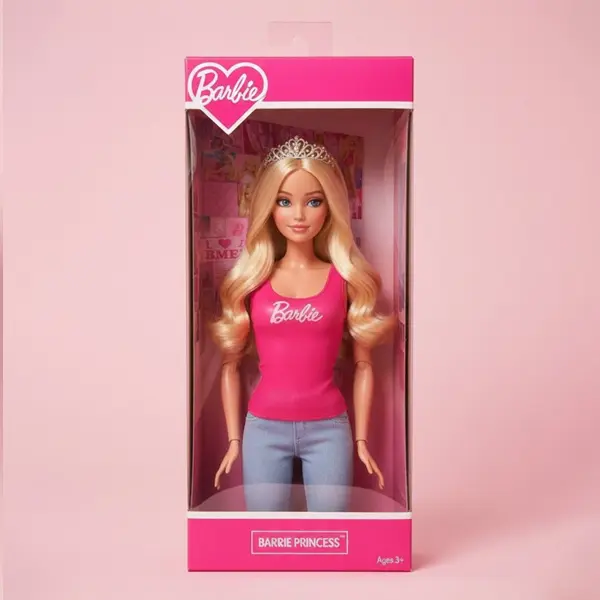 Barbie Doll Boxes printed logo doll packaging – BoxBaba