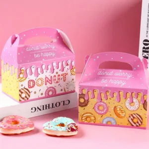 Luxury donut boxes for high-end bakeries, boutique cafes, and dessert retailers