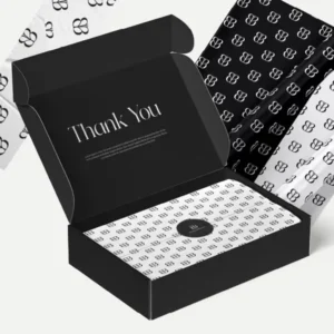 Black Mailer Boxes printed logo ecommerce packaging – BoxBaba