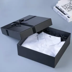 Custom printed shirt boxes for branded apparel and clothing packaging
