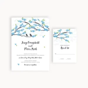 Wedding Invitations RSVP Card