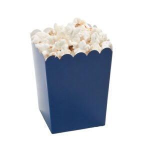 Blue Popcorn Boxes