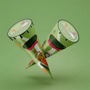 Branded Ice Cream Cone Sleeve