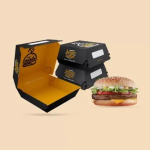 Custom Hamburger Box