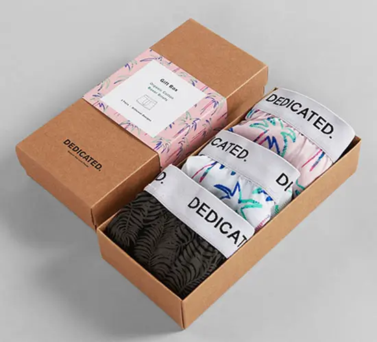 Custom Printed Underwear Packaging