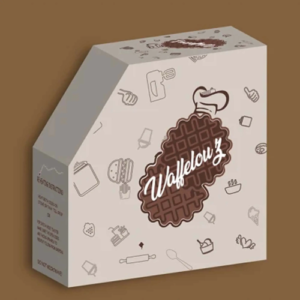 Custom Waffle Boxes with Logo