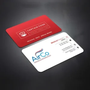 Rounded Corner Business Card