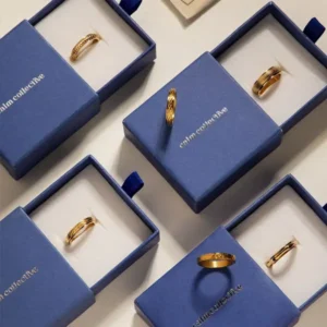 Branded ring boxes with inserts