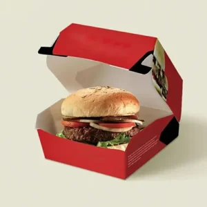 Clamshell Burger Box