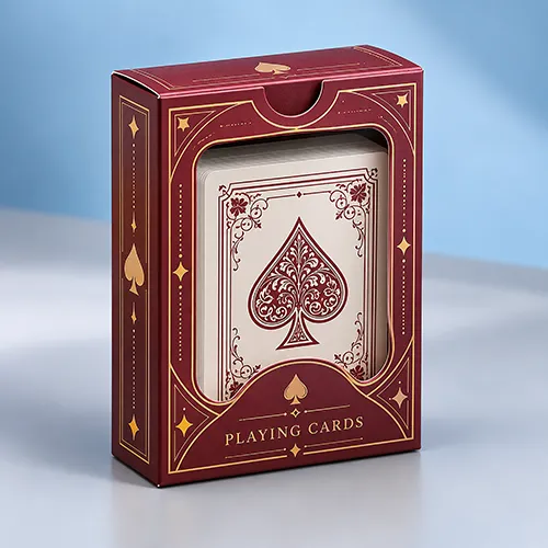Custom playing card tuck boxes for personalized decks and card games