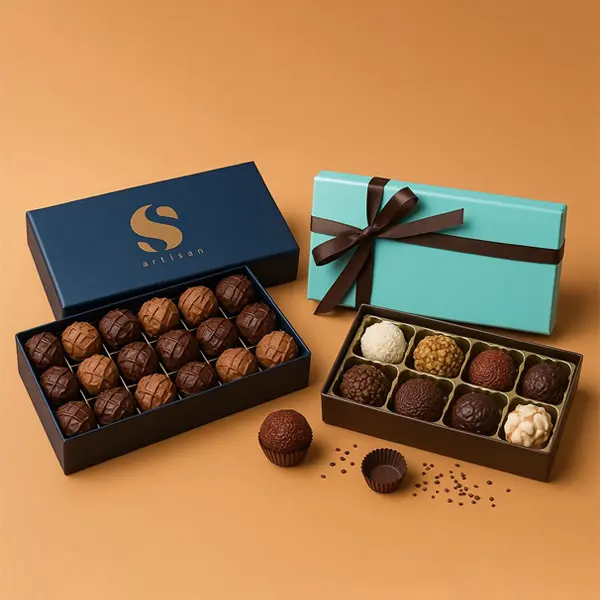 Custom Rigid Chocolate Boxes | Elegant Packaging for Chocolatiers