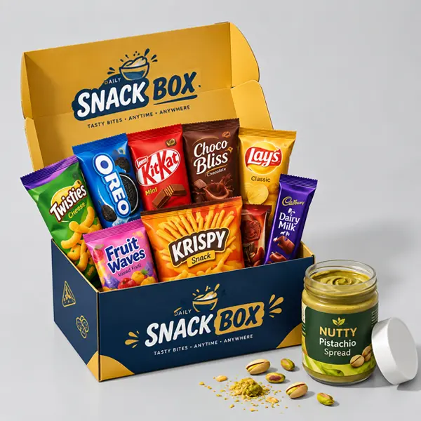 Wholesale snack boxes for food product packaging