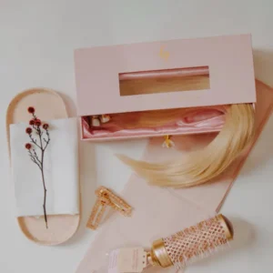 Eco Hair Extension Boxes with Window | Sustainable Display Packaging