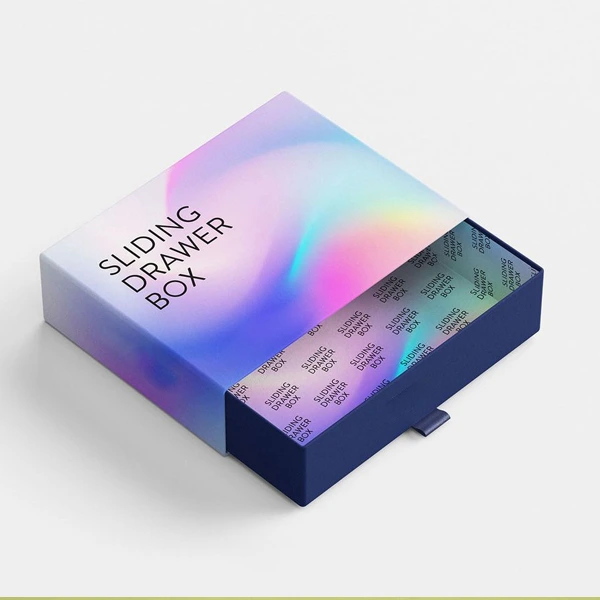 luxury sliding drawer box packaging for premium gift items