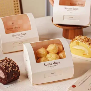 Wholesale small cake boxes for bakeries, cafes, and dessert retailers