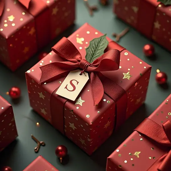 Luxury red gift boxes for weddings, anniversaries, and boutique gifts