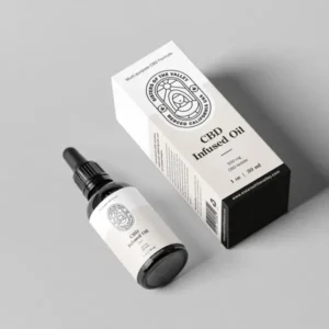 CBD hemp oil boxes with inserts