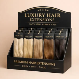 Hair Extension Display Boxes | Premium Packaging for Hair Extensions