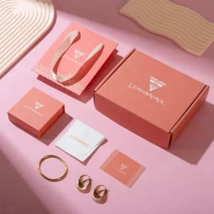 Jewelry subscription boxes with inserts