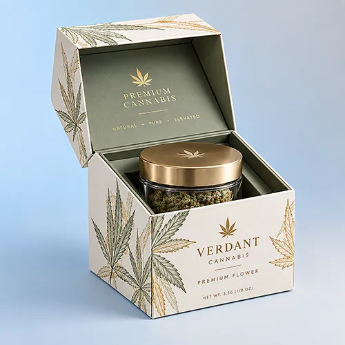 Custom printed marijuana boxes for retail products