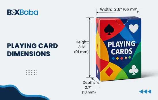 Playing Card Dimensions