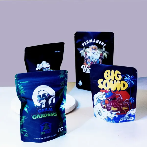 Custom 1 Ounce Mylar Packaging logo