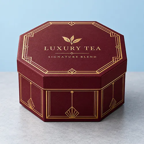 Custom luxury tea packaging boxes for premium tea collections and gift sets