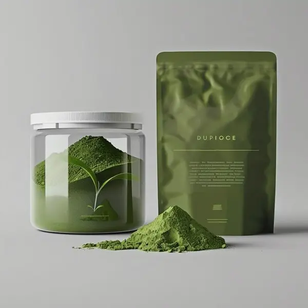 Green Mylar Bags logo