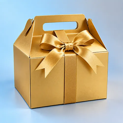 Luxury gold gift packaging boxes for premium brands