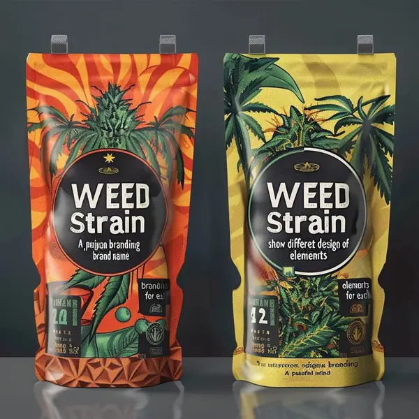 Mylar Pouch Bags for CBD logo