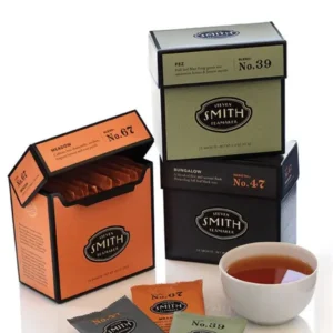 Printed tea boxes with logo