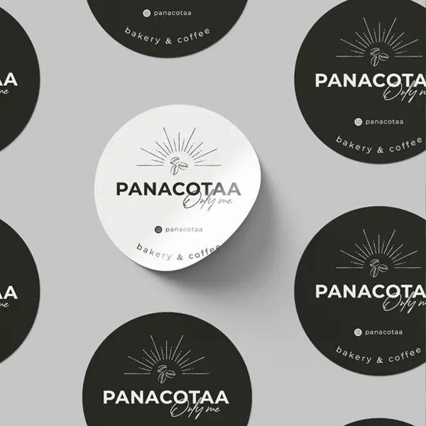 Custom Circle Stickers printed logo label packaging – BoxBaba