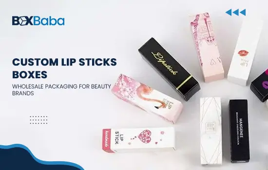 Custom Lipstick Boxes wholesale