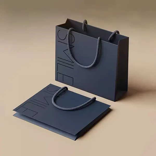 Rope Handle Paper Bags wholesale USA printed packaging – BoxBaba