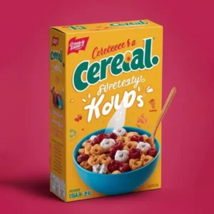Yellow Cereal Boxes logo