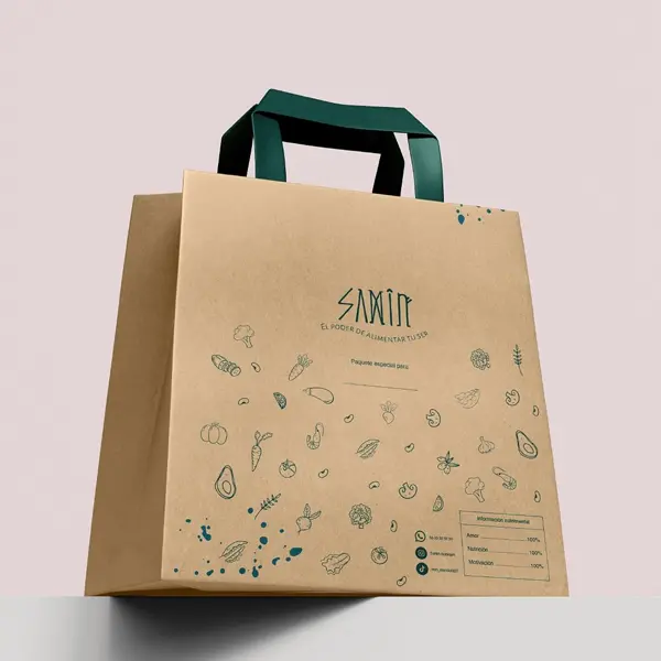Paper Carrier Bags custom design retail packaging – BoxBaba
