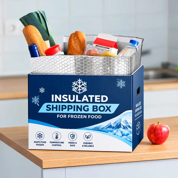 Wholesale insulated shipping boxes for frozen food brands