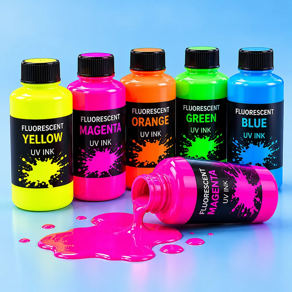 Fluorescent Color Inks