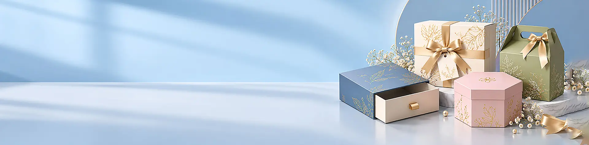 ELEGANT CUSTOM GIFT BOXES