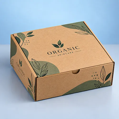 Custom kraft corrugated boxes for shipping and product packaging